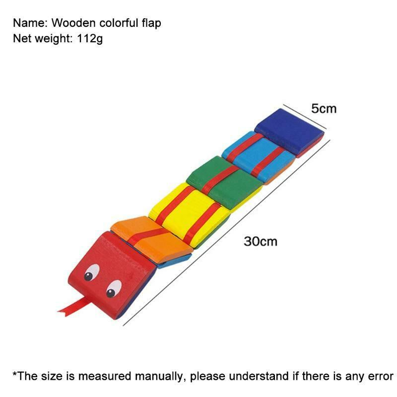 Colorful Flip Wooden Ladder Change Visual Illusion for Kids and Adults