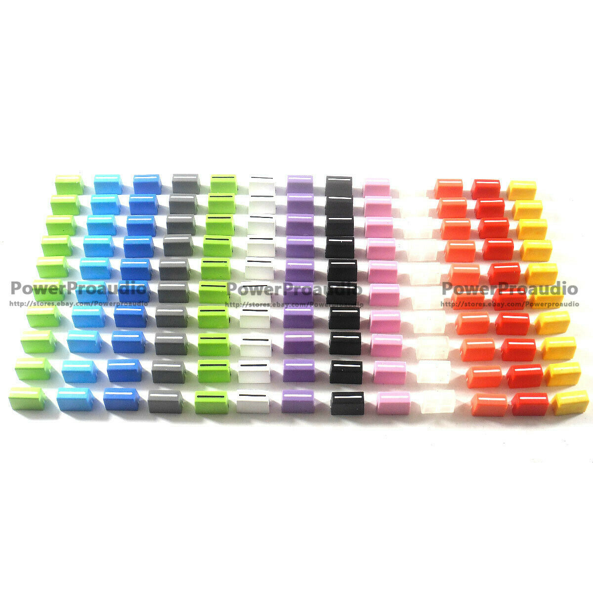 130pcs Channel Crossfader Fader Cap Knob For RANE 57 TTM57 TTM57sl TTM57mk2