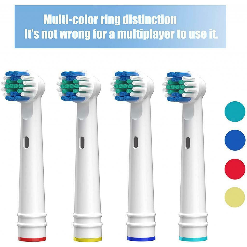 4 Replacement Electric Toothbrush Heads for Cleaning