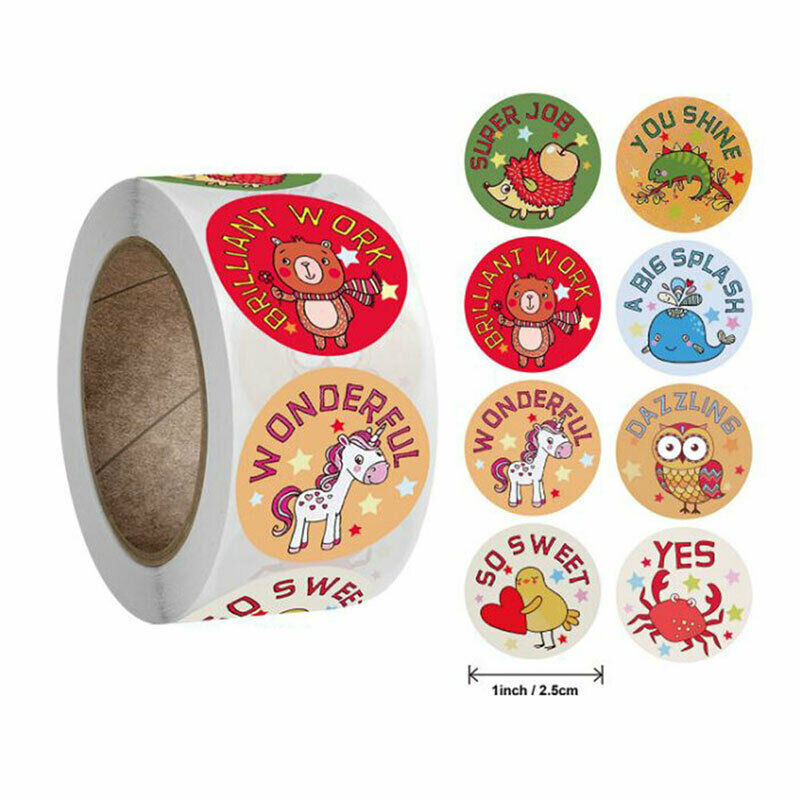 Reward Stickers Children Teachers Encouragement Motivational Stickers Hom.l8