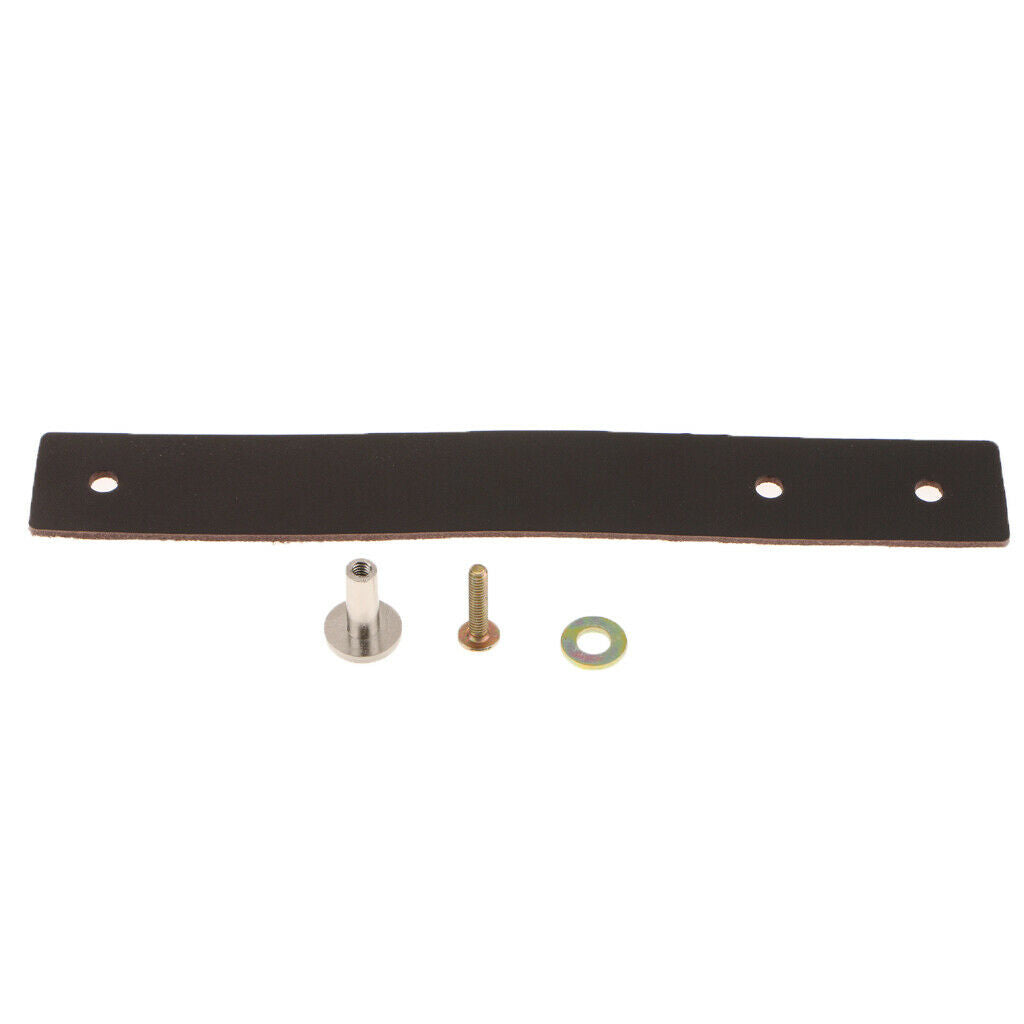Luggage Handle Cabinet Closet Door Pull Handle for Dresser Drawer Dark Brown