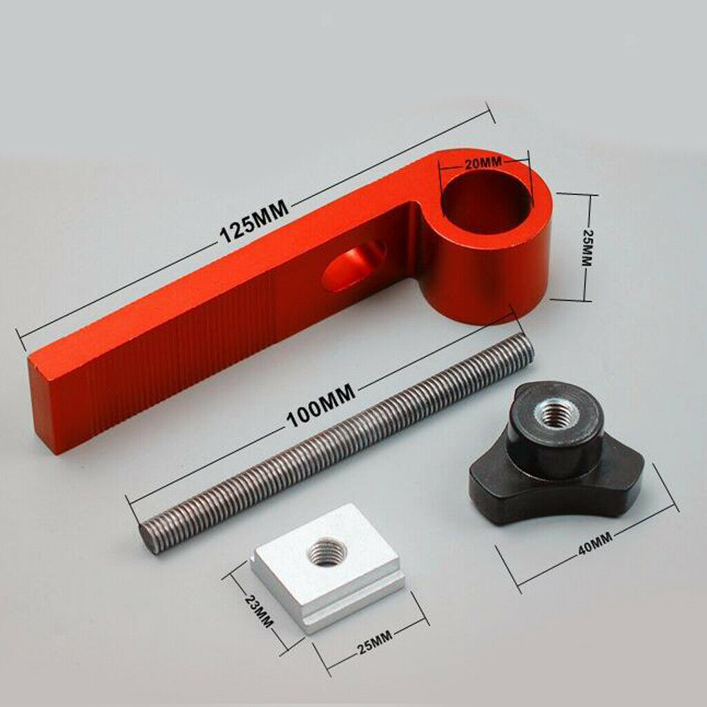 1Set Universal Clamping Tool DIY Clamps Woodworking Joint Hand Tool M8 Screw,