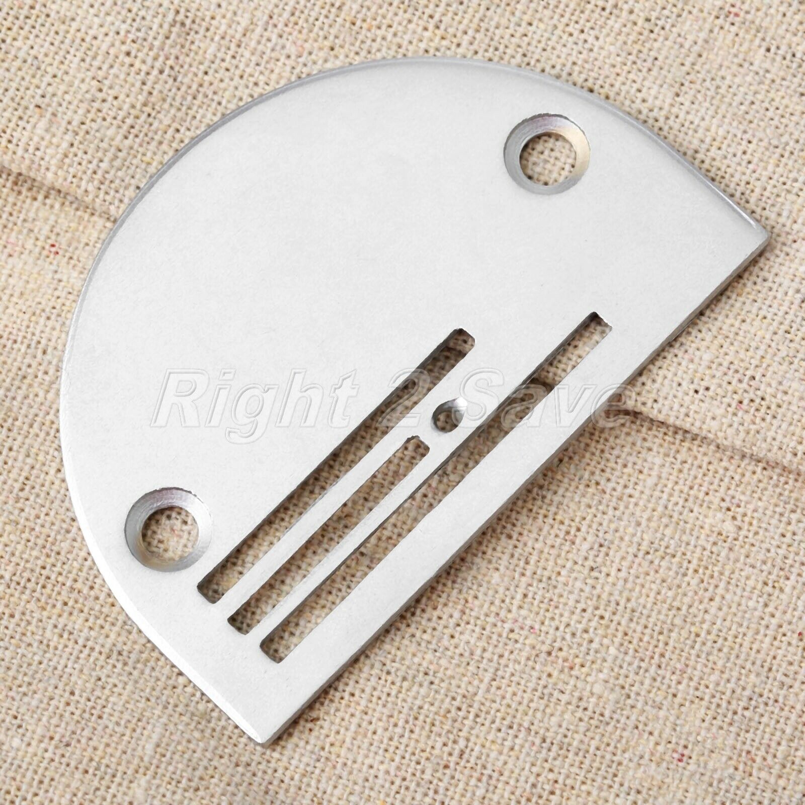 Industrial Sewing Machine Needle Plate B18 Chamfer Edges Pinhole Design Steel
