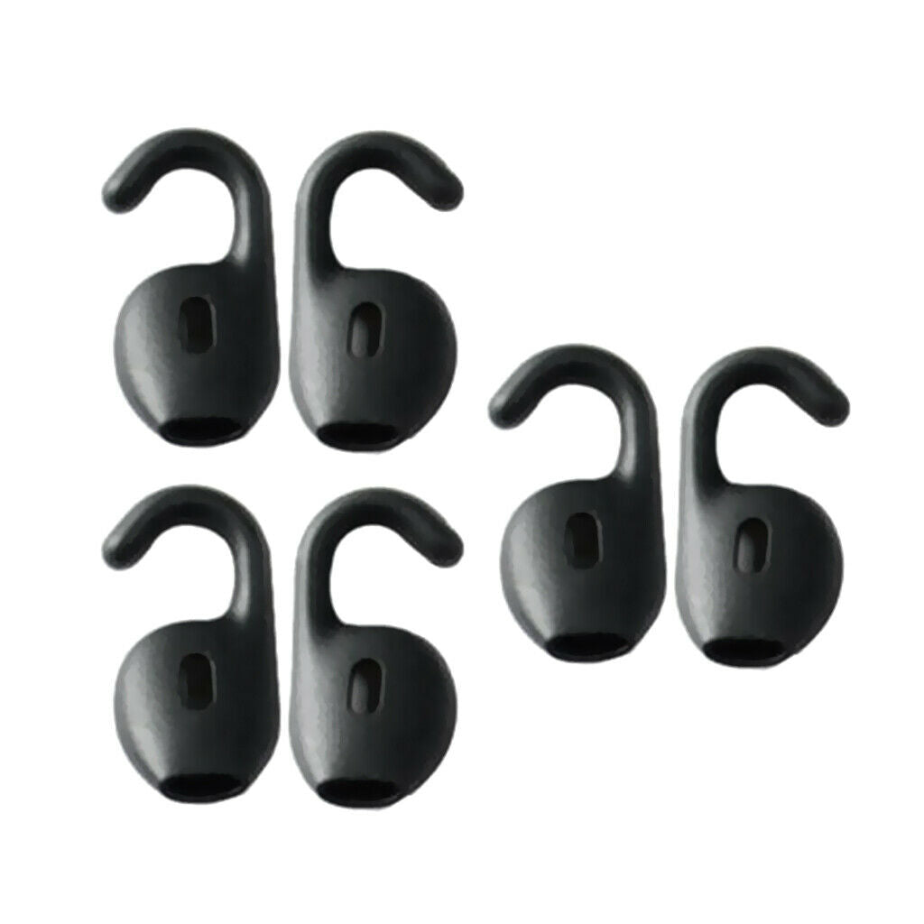 3 Pairs Silicone Ear Tips Headphone Cover for Jabra Boost Black