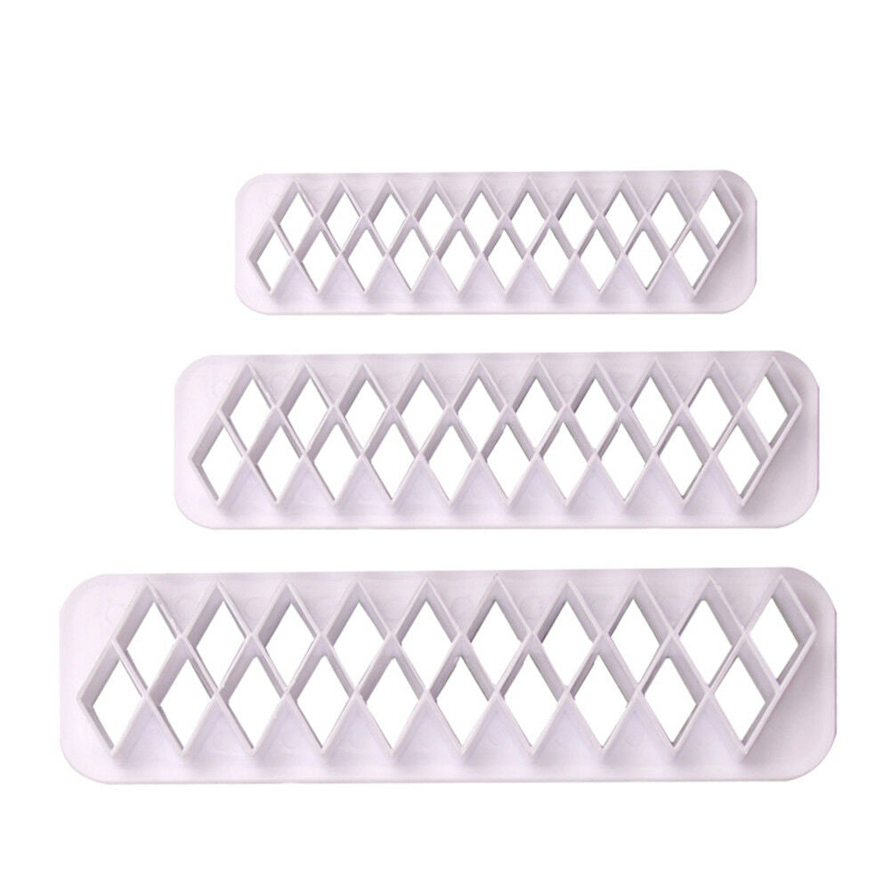 18pcs geometry fondant cookie cutter cake mold cake decorating tools bakewarBDD