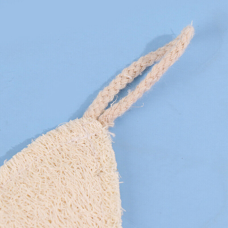 2pcs Dish Washing Loofah Cloth Sponge Scrubber Cleaner Natural Kitchen Clean  DF
