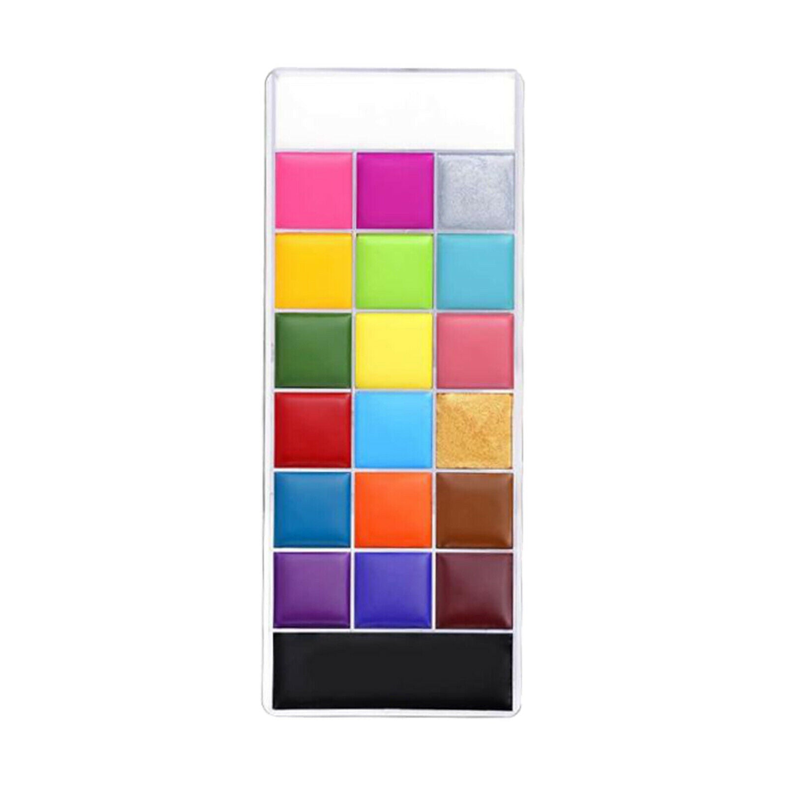 Face Body Painting Oil Palette, 20 Colors Professional Makeup Kit,