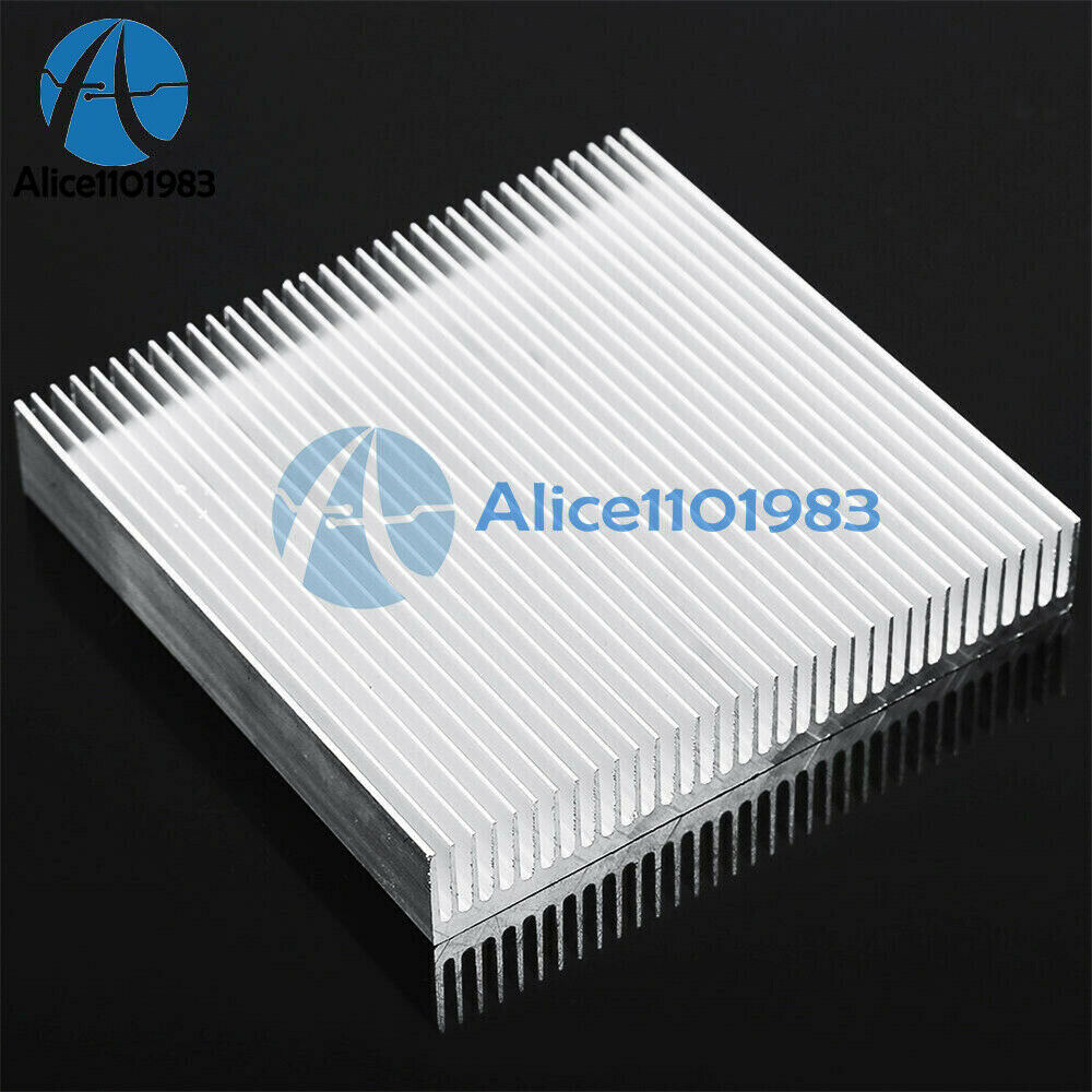 90x90x15mm Aluminum Heat Sink Cooling For LED Power IC Transistor DC Converter