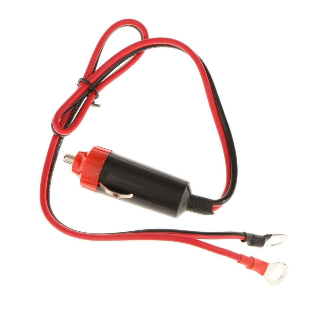 Durable Car Power Supply Inverter Wire Convenient Male Plug Cigarette Lighter