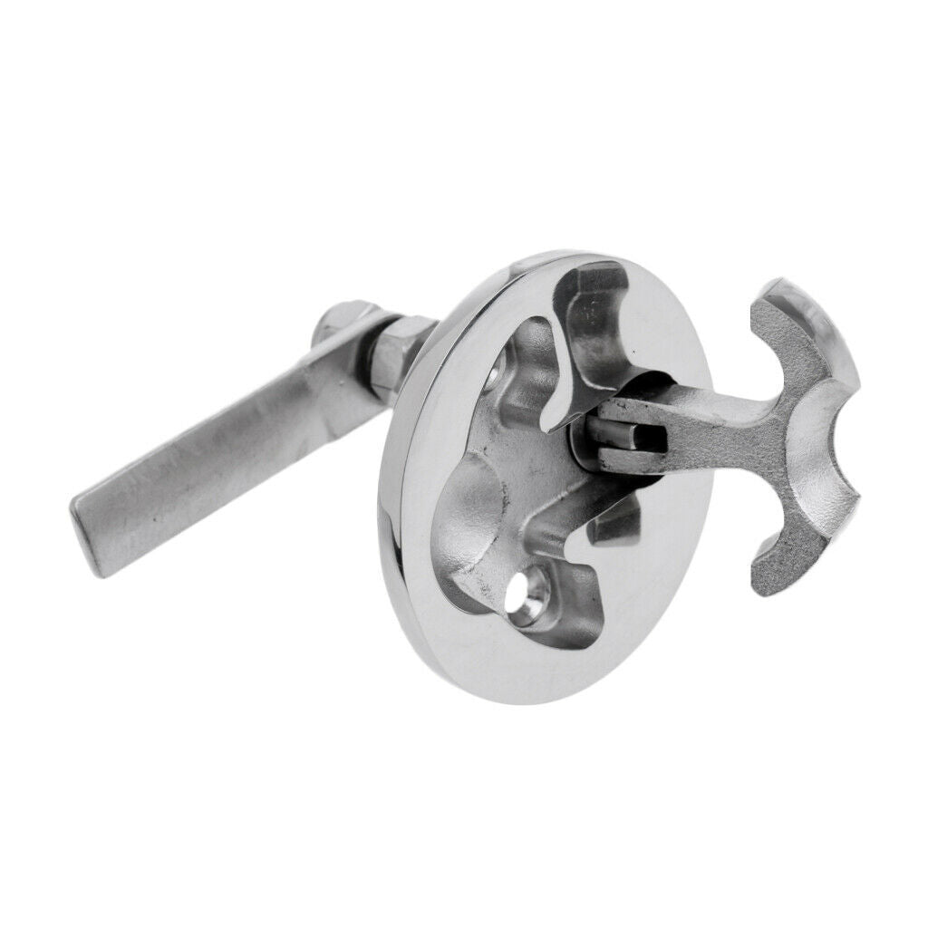 Boat Hatch Latch Turnstile Lifting Handle 2 "heavy Duty 316 Stainless Steel