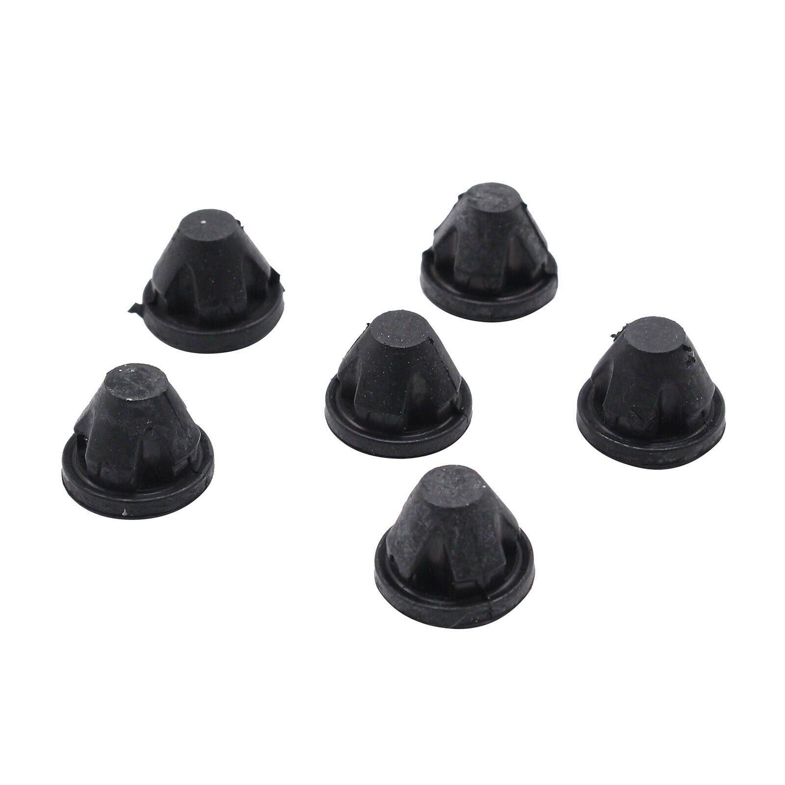 5Pcs Car Engine Cover Grommets Sockets Washer Rubber Trim 03G103184 Black