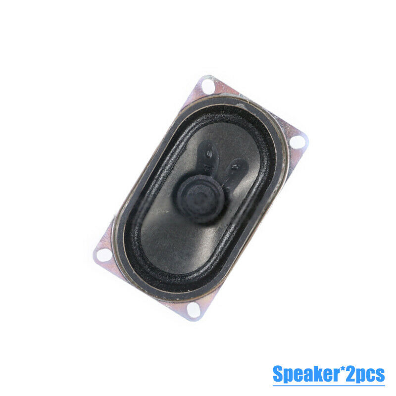 2pcs Small speaker square4070/4 ohm 3W/Paper cone speaker spare parts 40*17mm