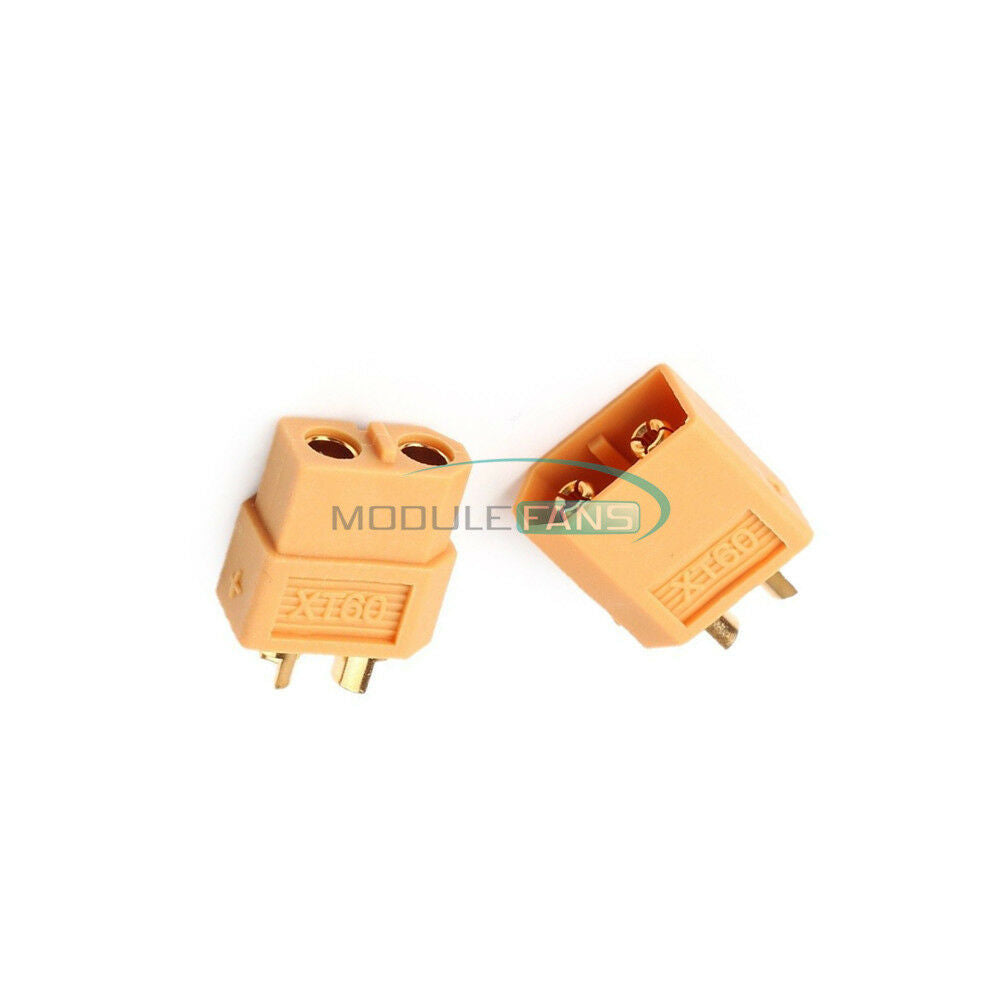 10Pairs 20PCS XT60 Bullet Connectors Plugs Male & Female For RC LiPo Battery