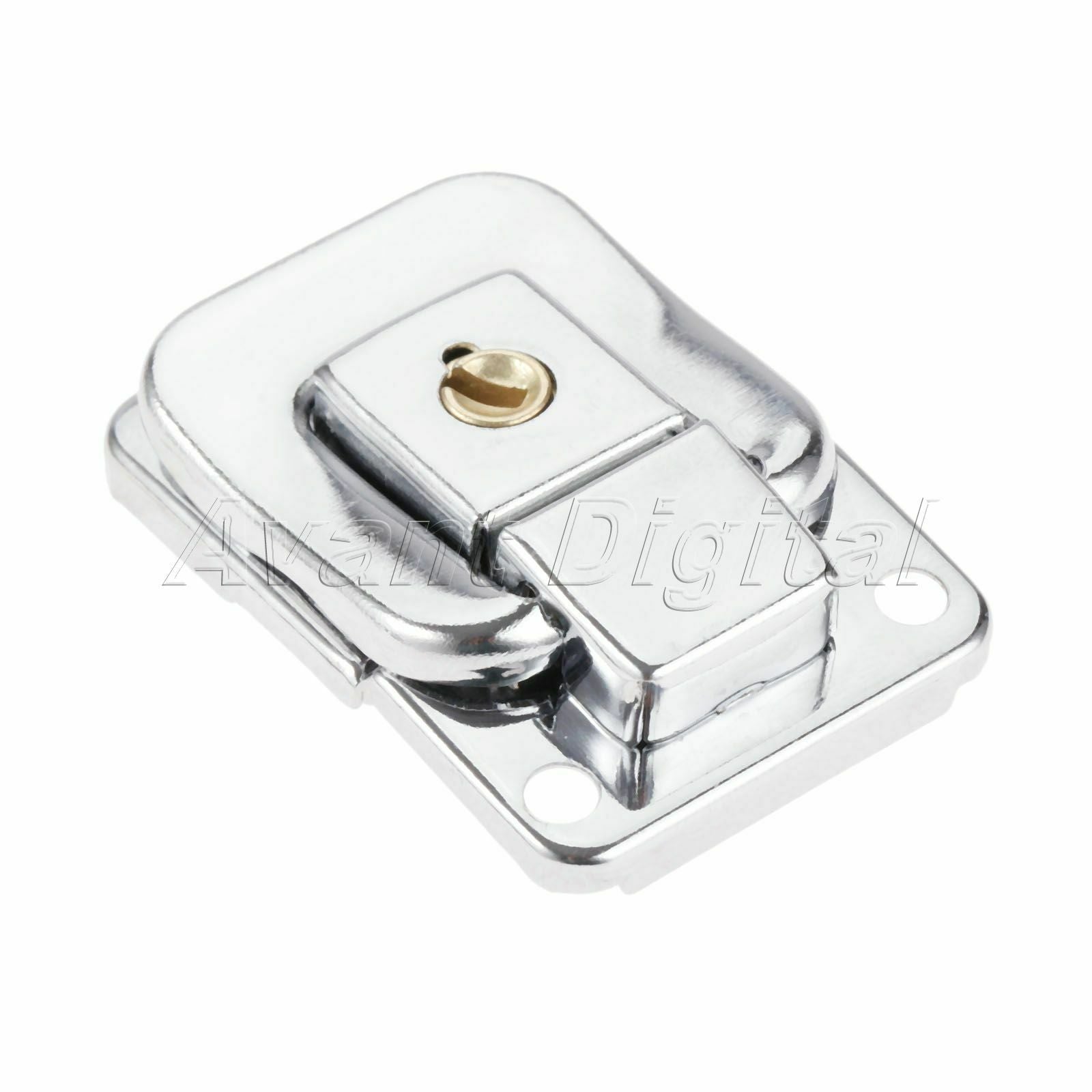 Furniture Drawer Cabinet Wardrobe Cupboard Door Toggle Latch Lock & Key 38*28mm