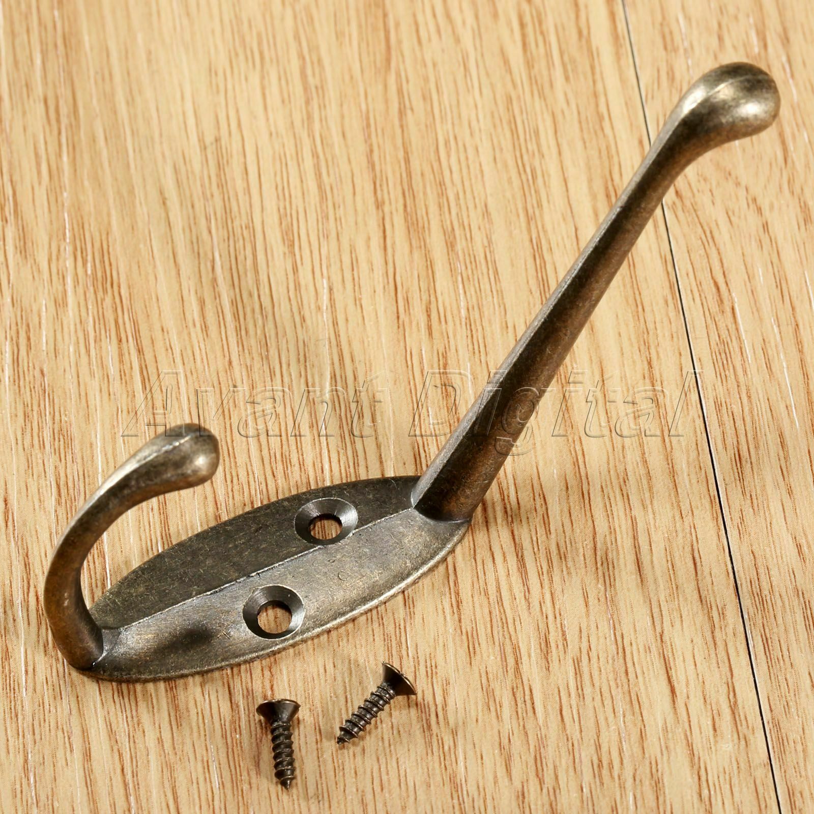 Durable Zinc Alloy Bathroom Bedroom Door Wall Towel Coat Hat Hanger Hooks Holder