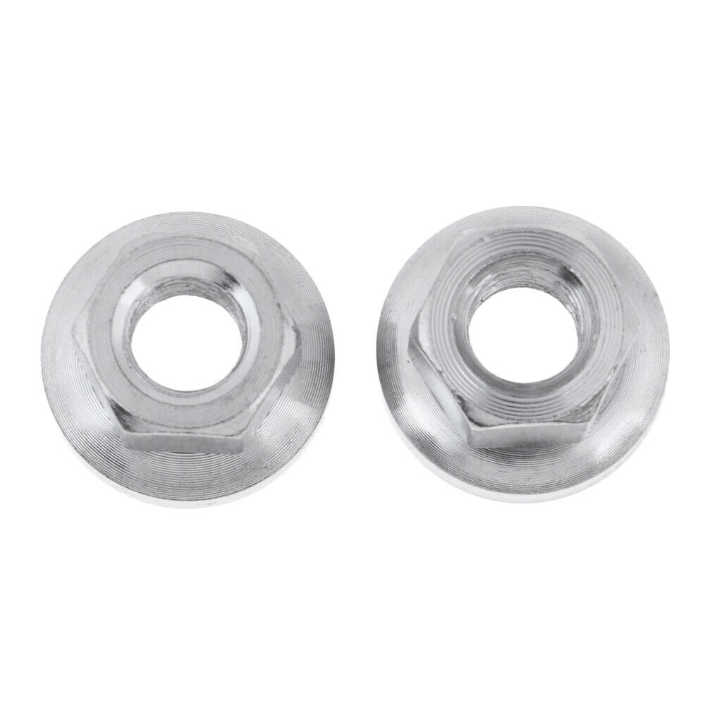 Pack 2 Bicycle Wheel Nuts Replacement - Universal for MTB Road Mountain Bike