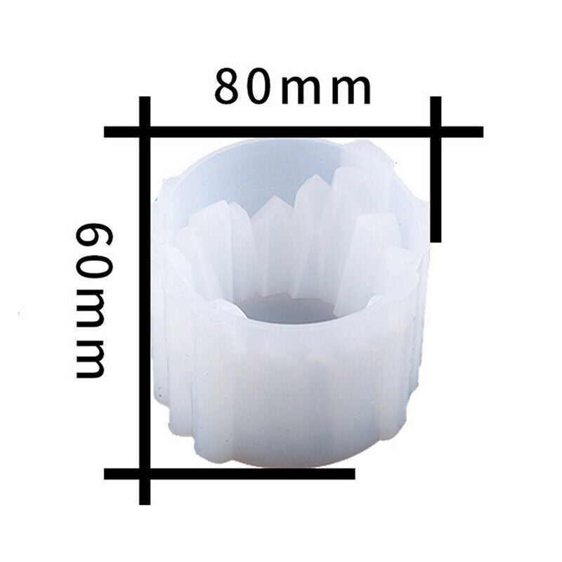 DIY Irregular Candle Holder Jewelry Box Silicon Mold Making Storage Epoxy.l8