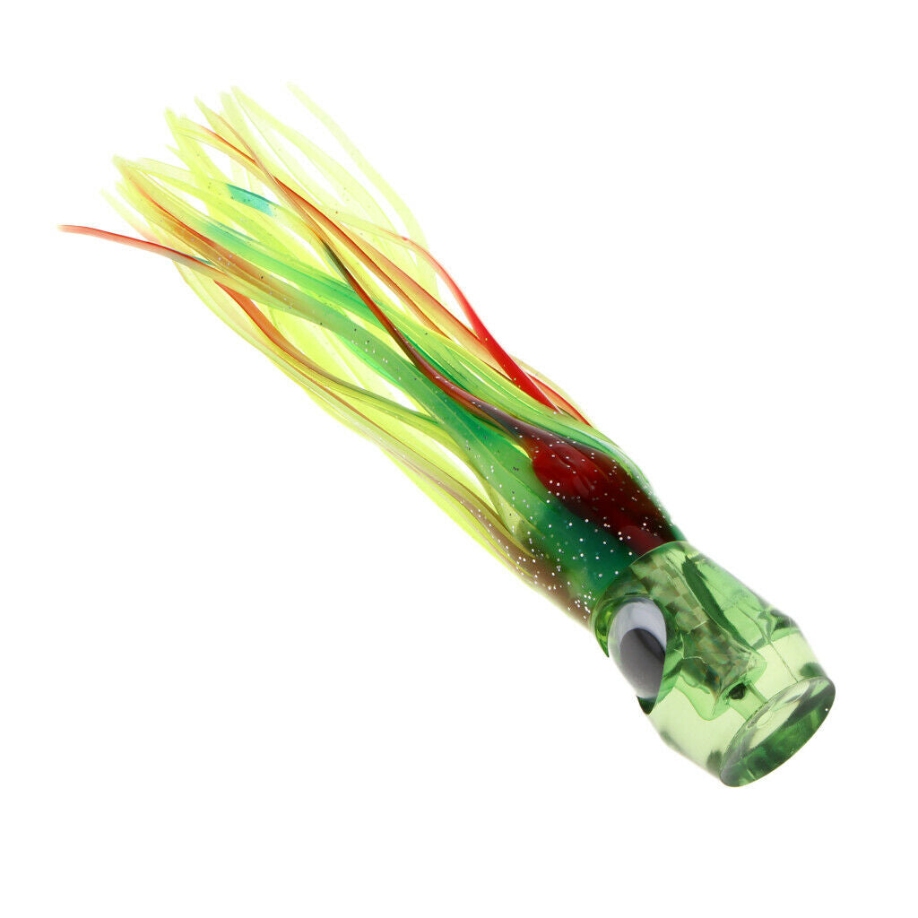 4pcs Squid Fishing Lure Octopus Skirt Lure Marlin Trolling Lure Saltwater