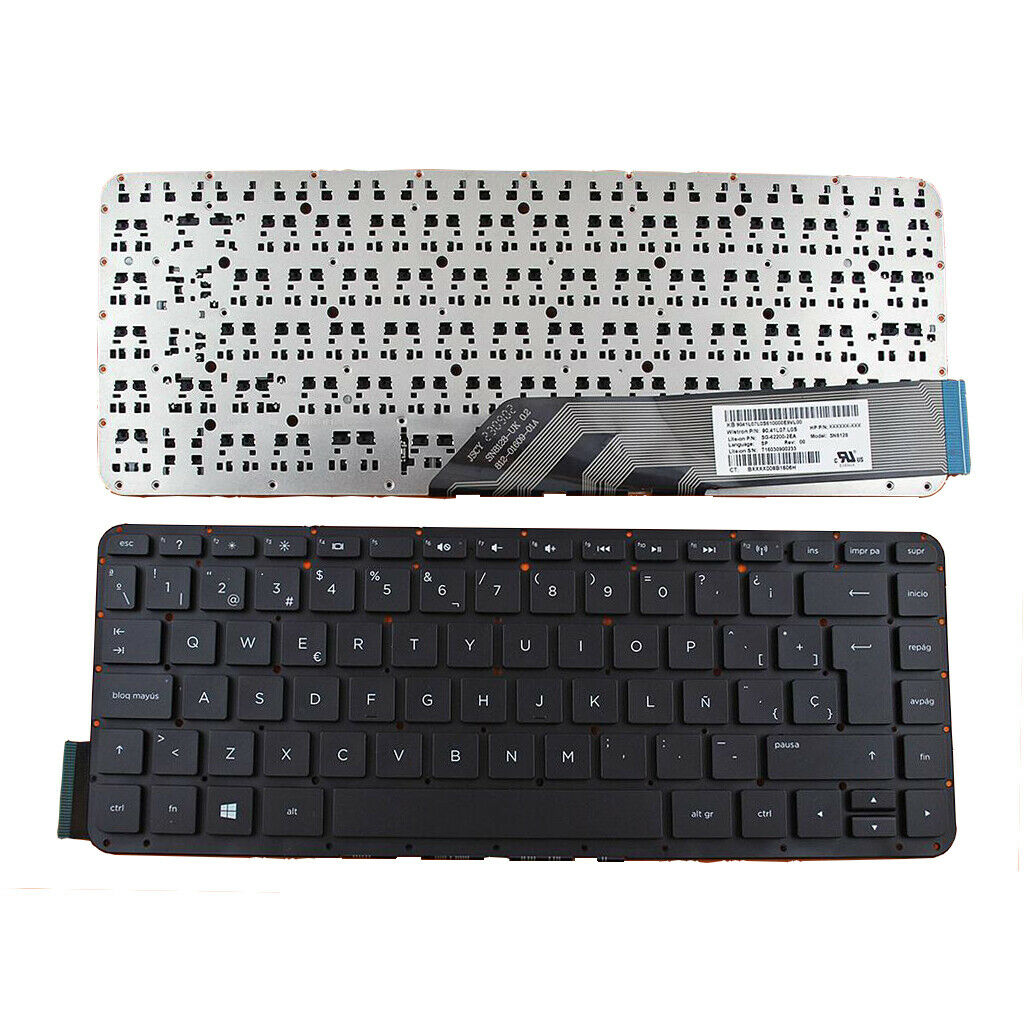 Replacement Spanish ABS Keyboard Replacement Part For  Split 13-M000 Split 13 X2