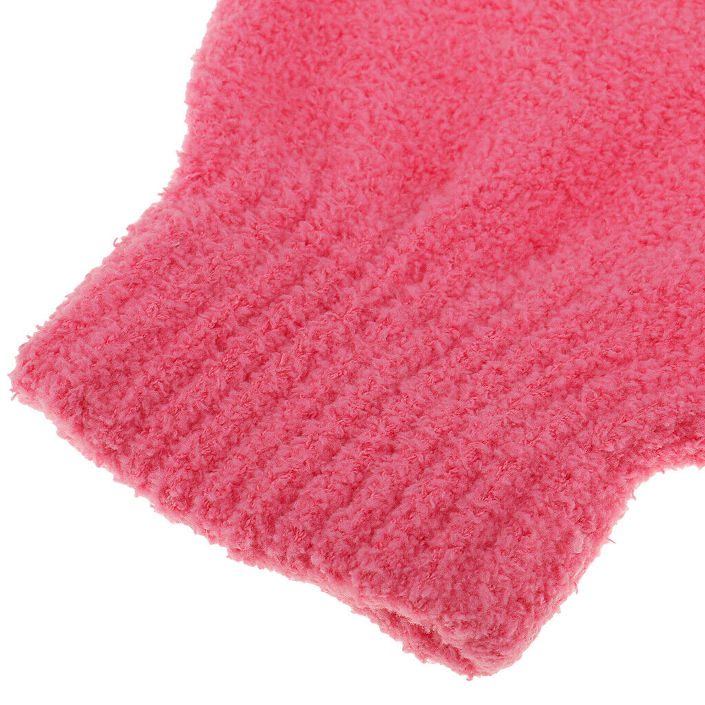 2 Pieces Ultra Soft Cotton Long Hair Drying Glove  Shower