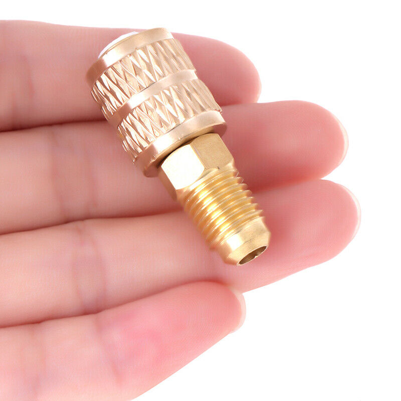 5/16" SAE Female to 1/4" Male for R410a R22 Gauge Hose Vacuum Pump Adapto.l8