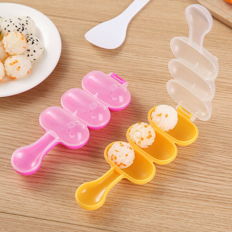 Baby Infant Kids Mini Rice Ball Mold Shakers DIY Food Sushi Maker Mould C.l8