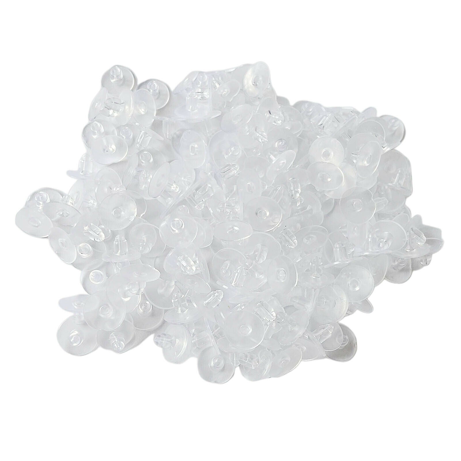 700Pcs Silicone Earring Backs Soft Ear Safety Back Pads Stopper for Hoops