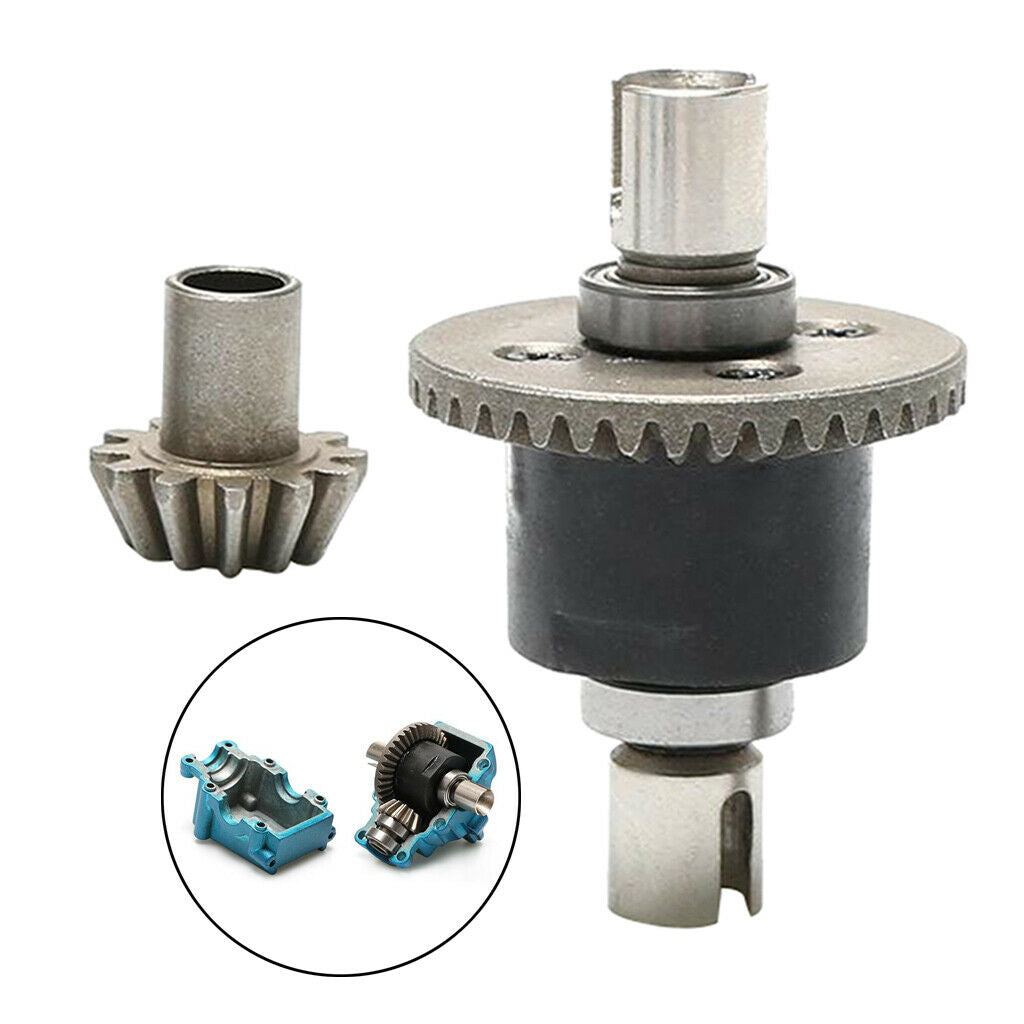 1/14 RC Metal Differential W / Planetary Gear For WLtoys 144001 Buggy DIY Acc