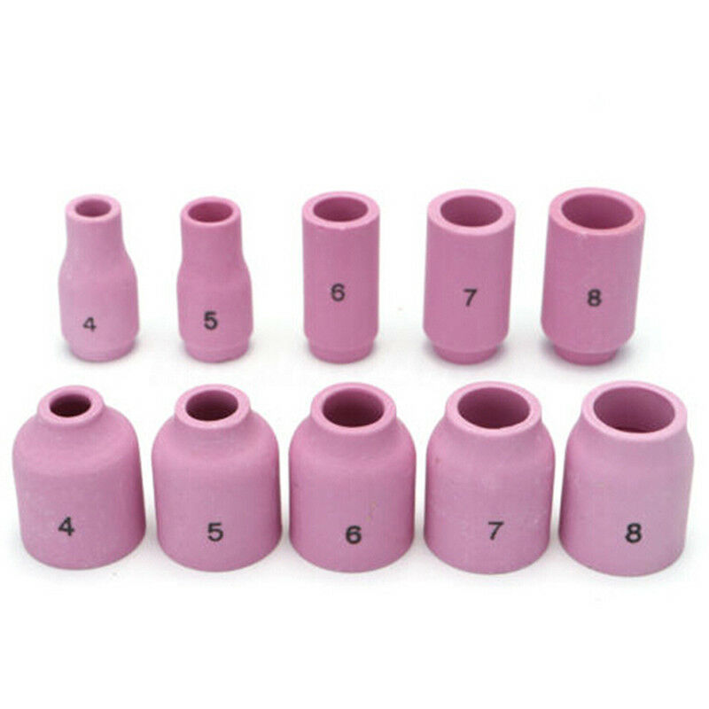 49Pcs tig welding torch stubby gas lens glass cup kit for wp-17/18/26 S63cd  SJ