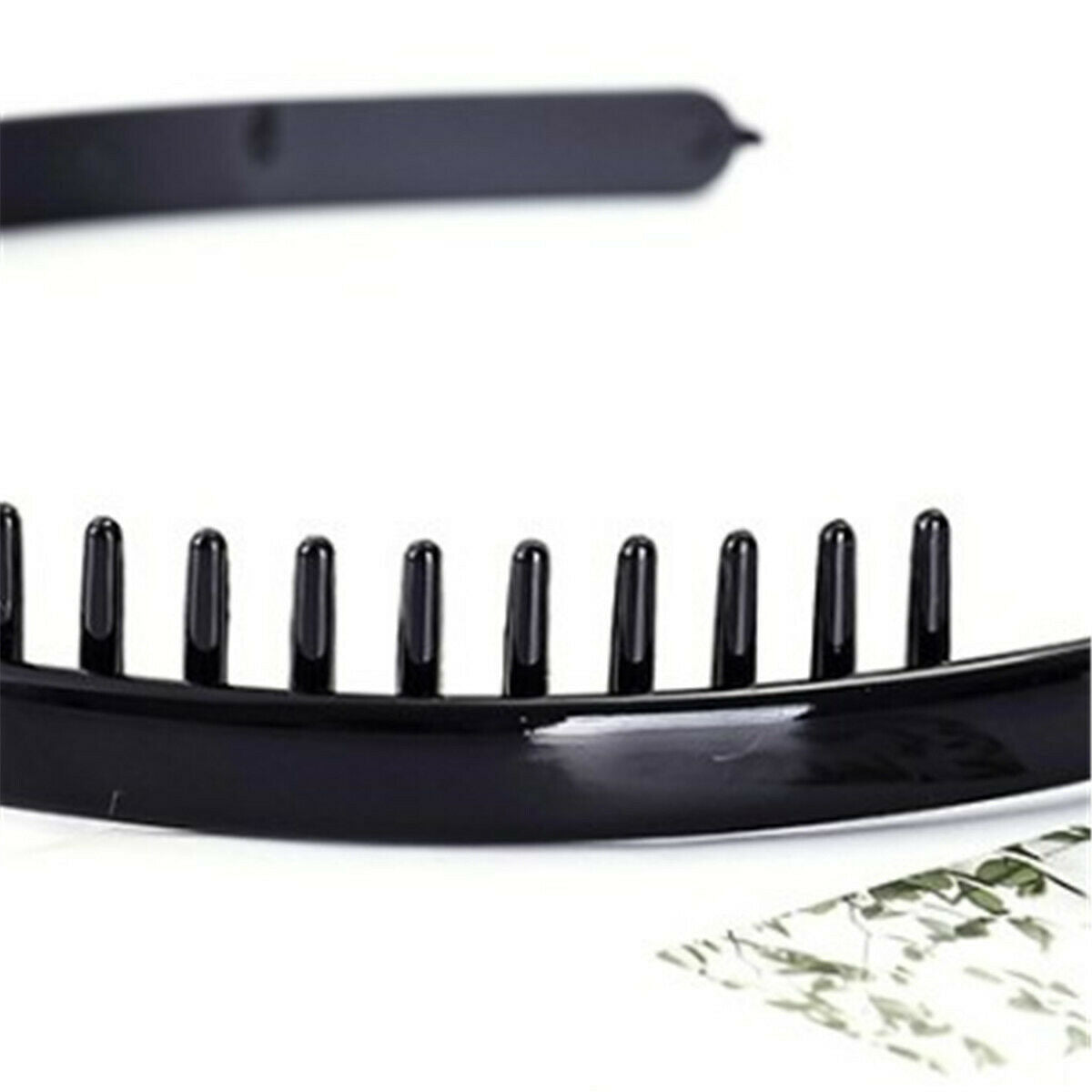 Men Women Shark Tooth Zig Zag Gym Sports Football Soccer Headband Hair Head Band