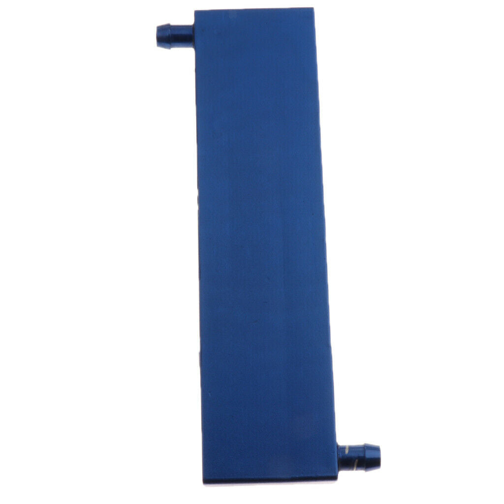 Aluminum 2 Way Water Cooling Block for CPU Radiator Heatsink 40x160mm