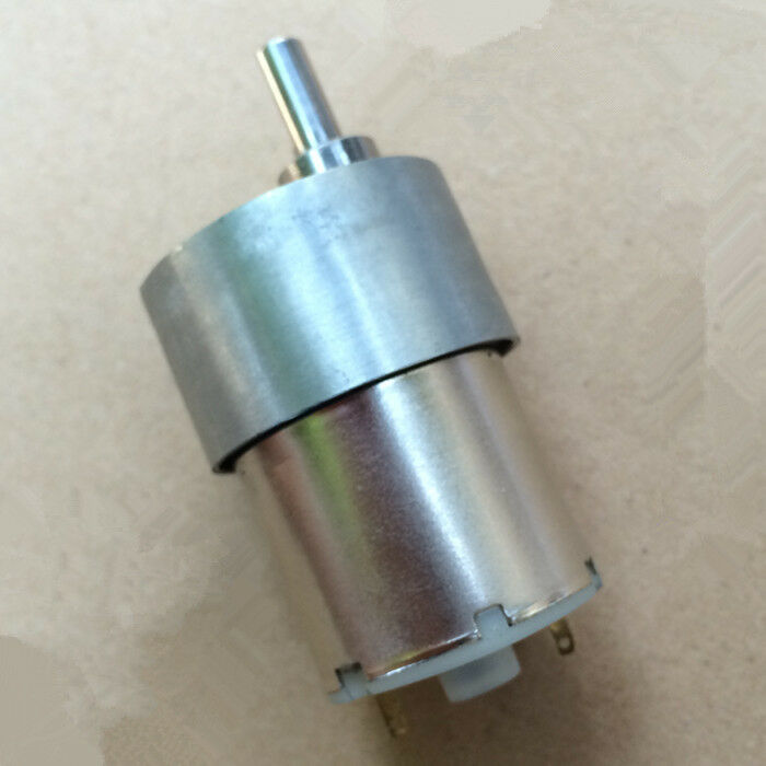 37GB DC 12V 300RPM 6mm Shaft Dia Electric Gearbox Geared Motor DIY car/robot