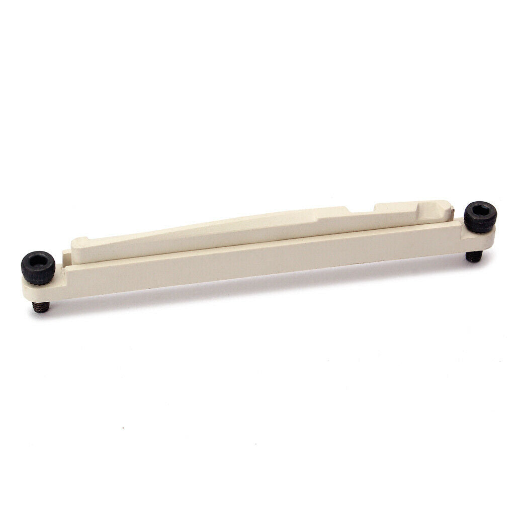 Guitar Bridge Replacement Bone Nut w/ Truss Rod for Mandolin Banjo Beige