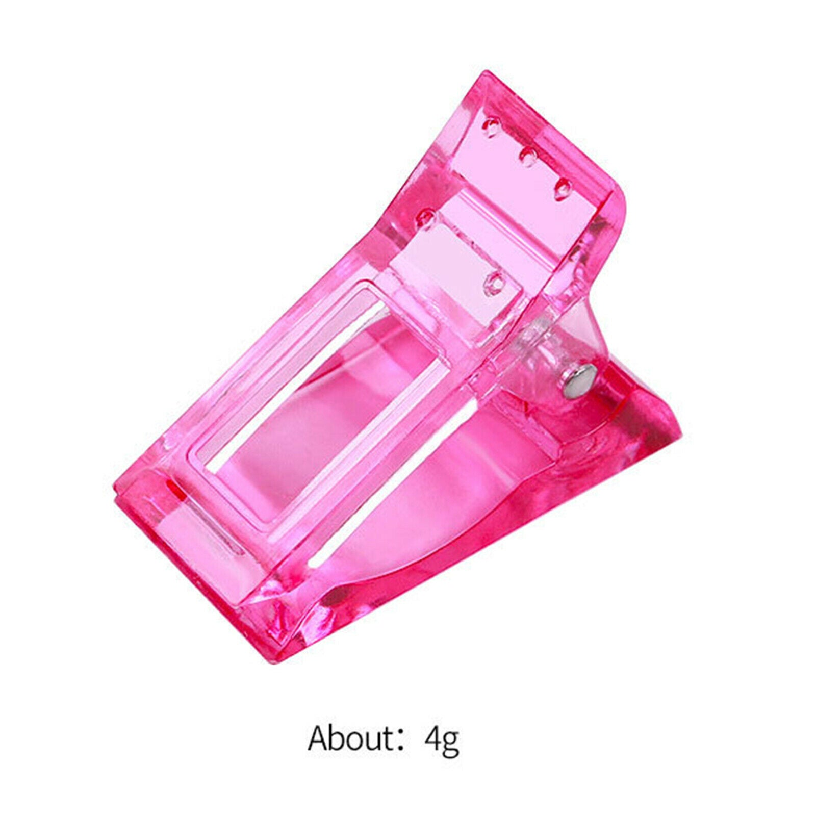 Nails Mold Holder Fashion Nail Clips DIY Accessories Manicure Nail Art Pink