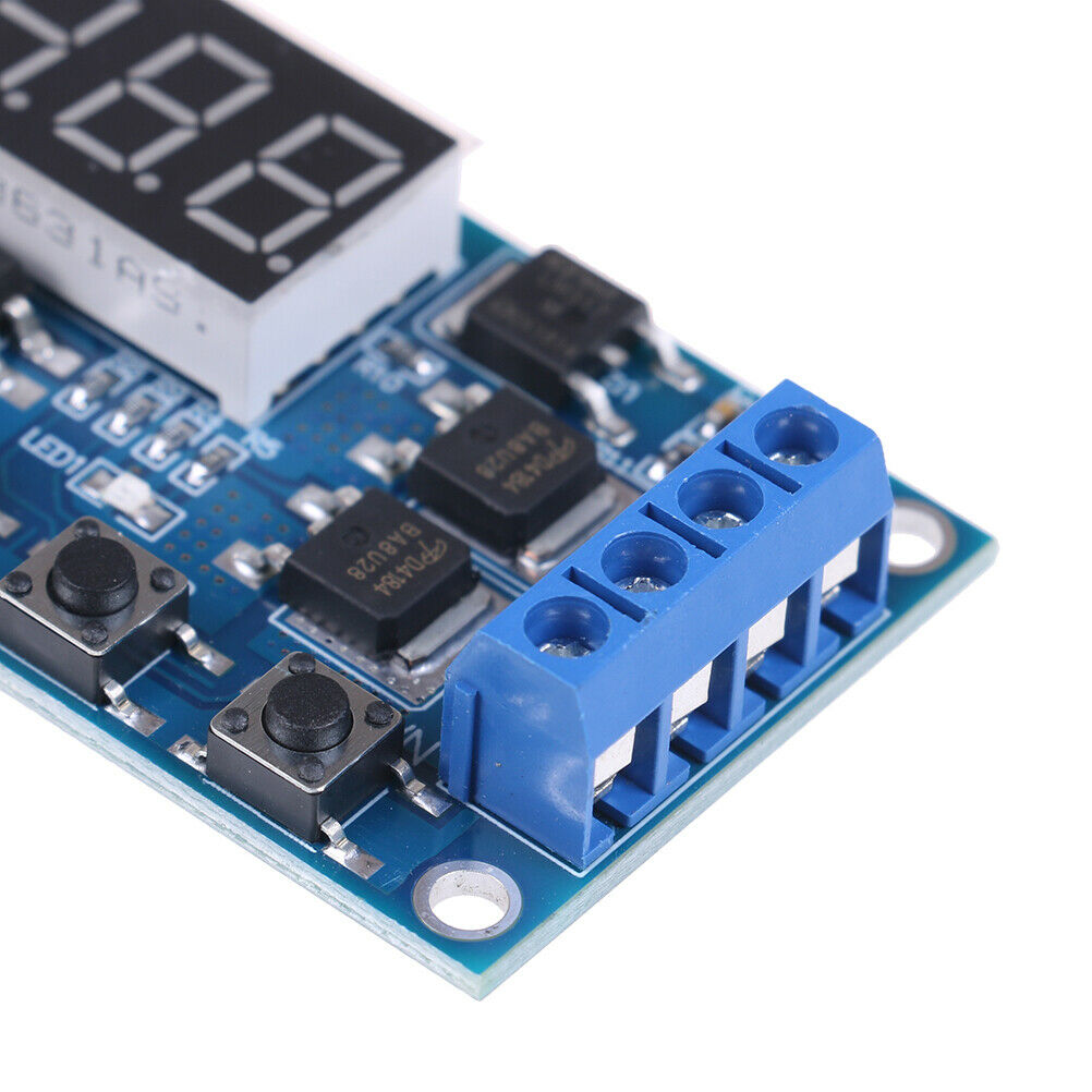 LED DC 5V~36V Dual MOS Control Cycle Trigger Timer Delay Relay Module Switch ^C!
