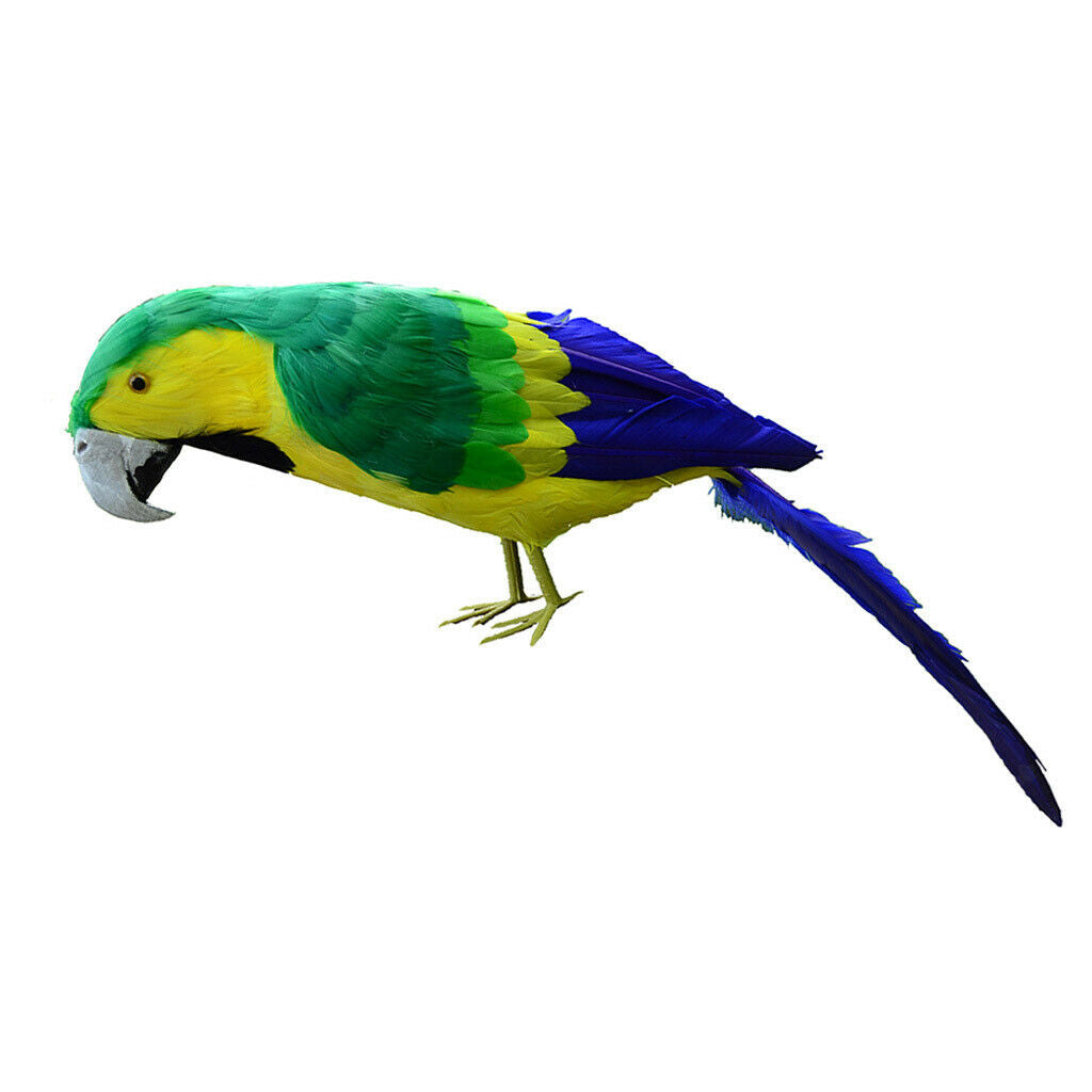 Lifelike Woodland Birds Artificial Feathered Bird Crafts Home Decor #2