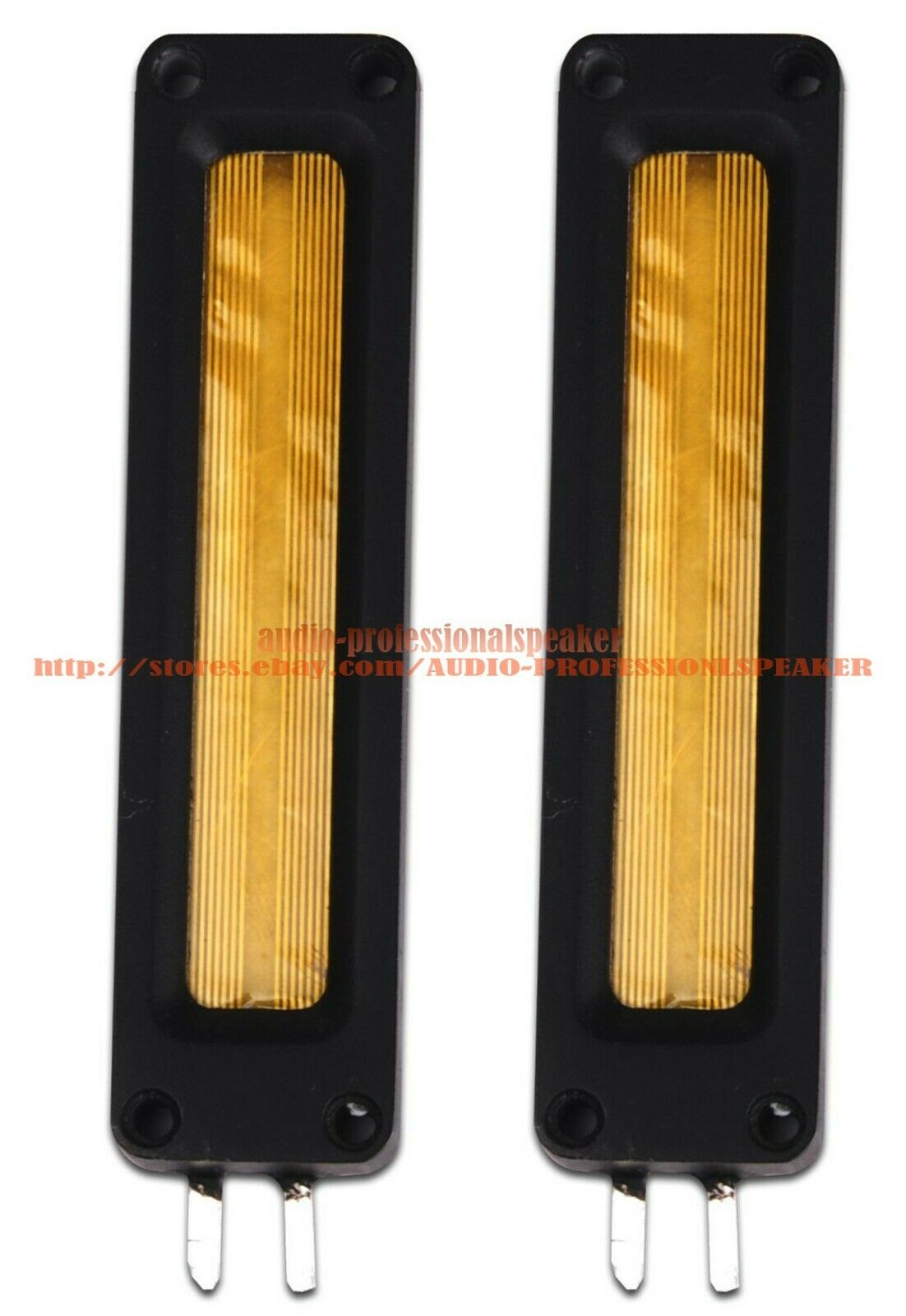 2 PCS Ribbon Planar Tweeter Replacement Speaker.6 ohm Air Motion Transformer