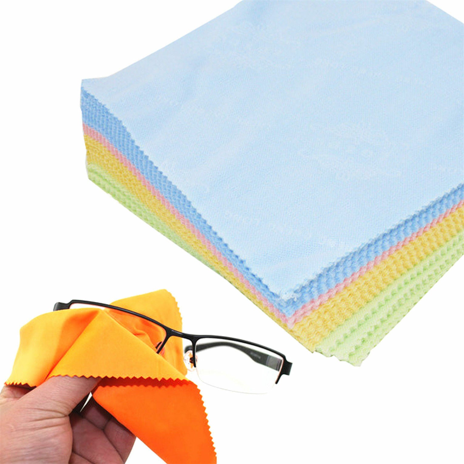 Microfiber Cleaner Cleaning Cloth For Phone Screen Camera Lens Eye Glasses 100x