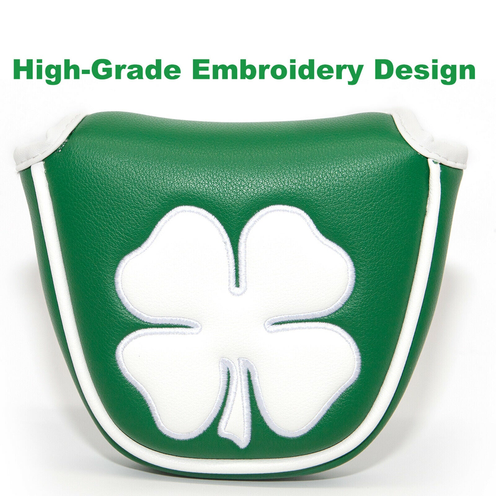 Durable Golf Mallet Putter Cover Club Head Cover Sleeve Non-Slip Protection