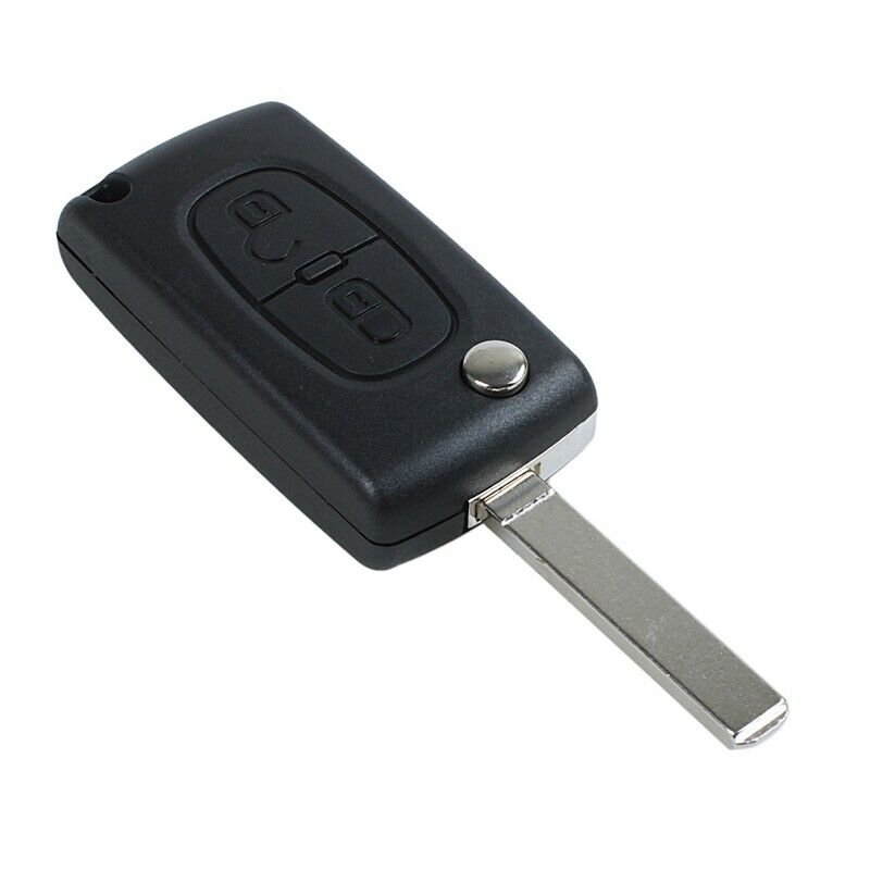 2 buttons foldable key shell for remote PEUGEOT207 307 308 407 & CITROEN C2 C3A2