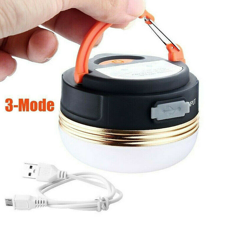 Emergency USB LED Camping Hiking Light Tent Lantern Super Bright Magnet Outdoor