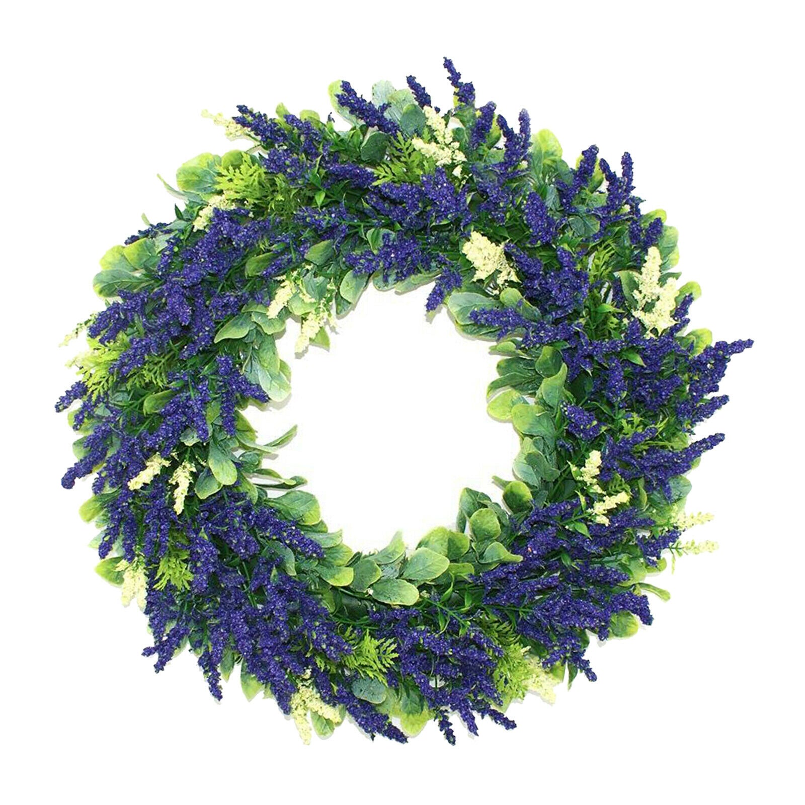 40cm Front Door Wreath Rose Greenery Garland Home Decor Window Wall Ornaments