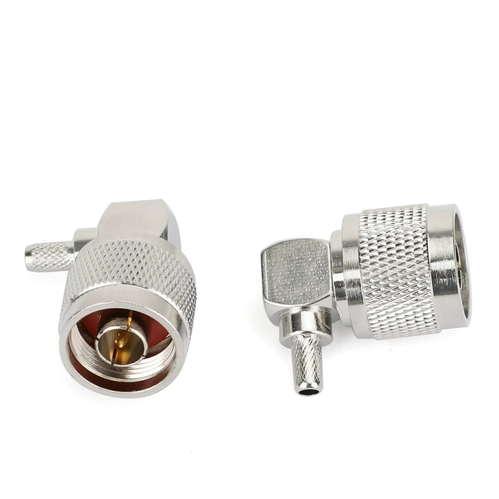 10x Connector N Male Crimp 90¡ã RG58 RG142 LMR195 RG400 Cable Right Angle  UA