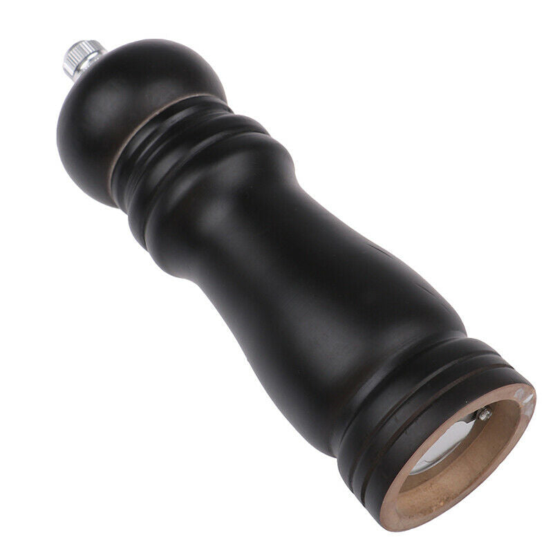 Salt And Pepper Grinder Hand Movement Oak Wood Pepper Mill Kitchen cooking tBDA