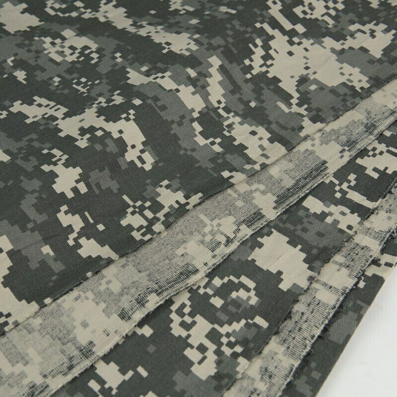 1.48M Width Polyester Cotton Twill Fabric Army Mosaic Digital Camo Cloth