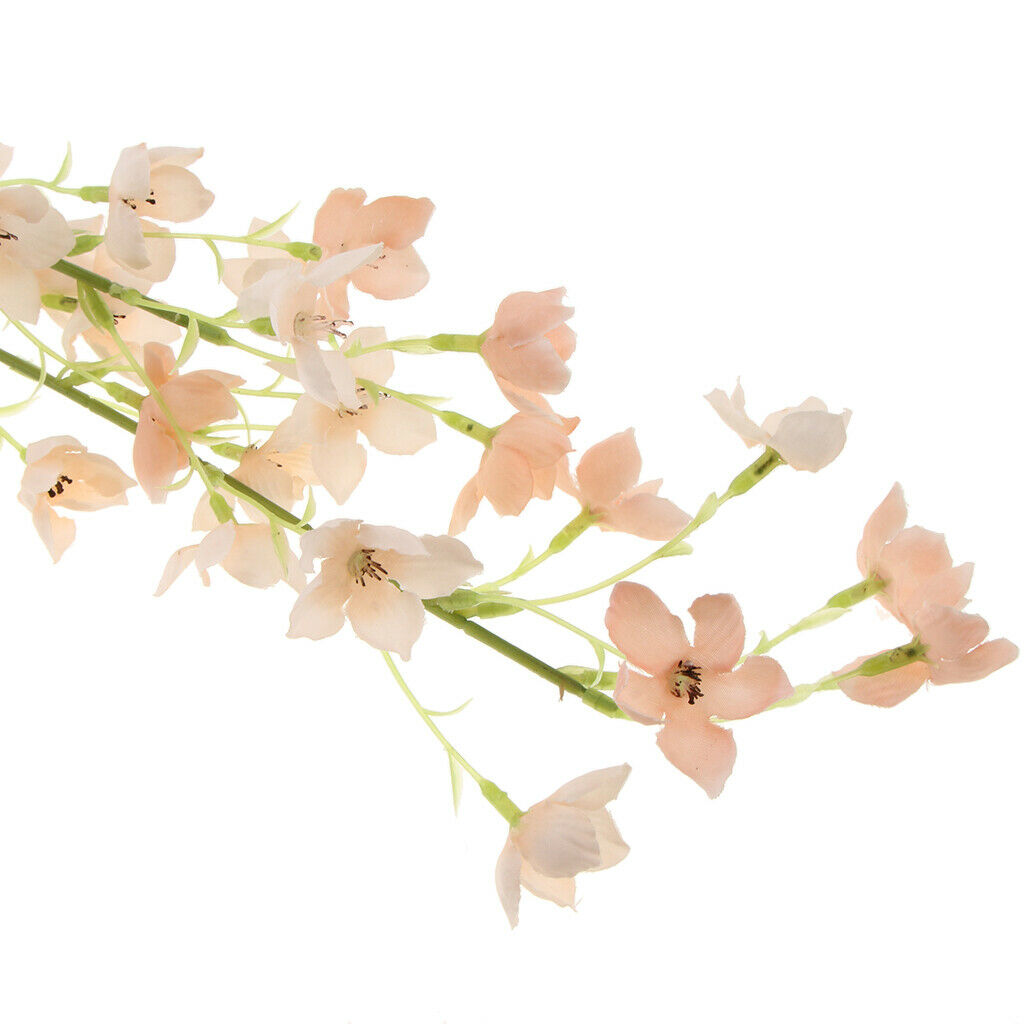 Silk Orchid Flower Wedding Party Bouquet DIY Crafts Home Decor Champagne