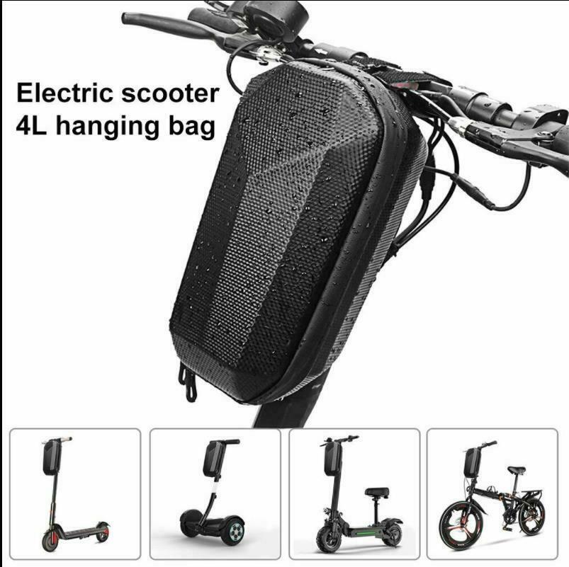 Hard Shell Bag EVA Waterproof Front Scooter Bag Folding Bicycle Storage Bag