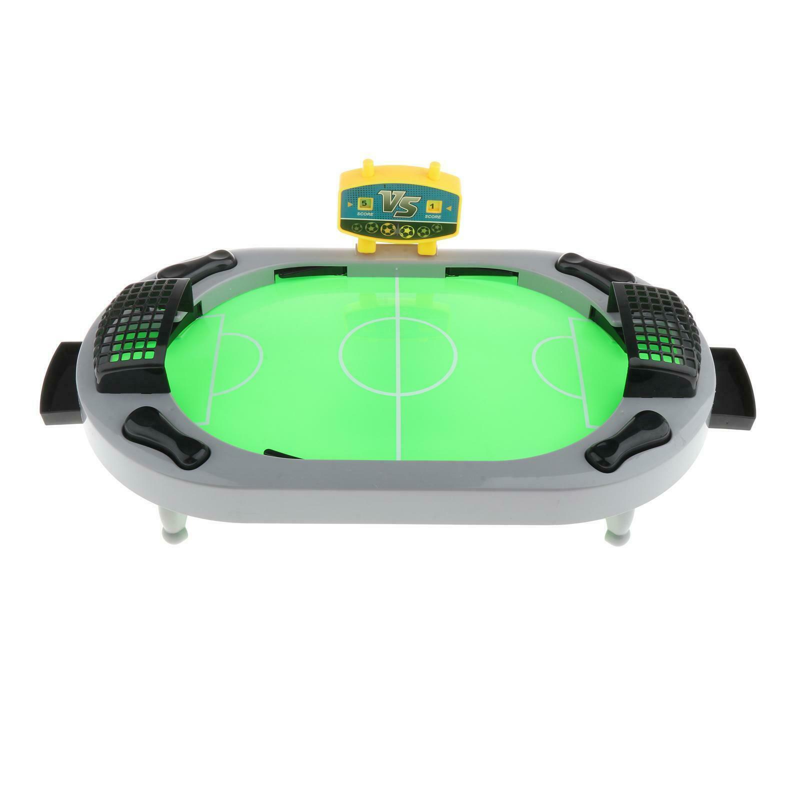 Novelty Table Soccer Game Sport with Two Balls and Score Keeper for Kids
