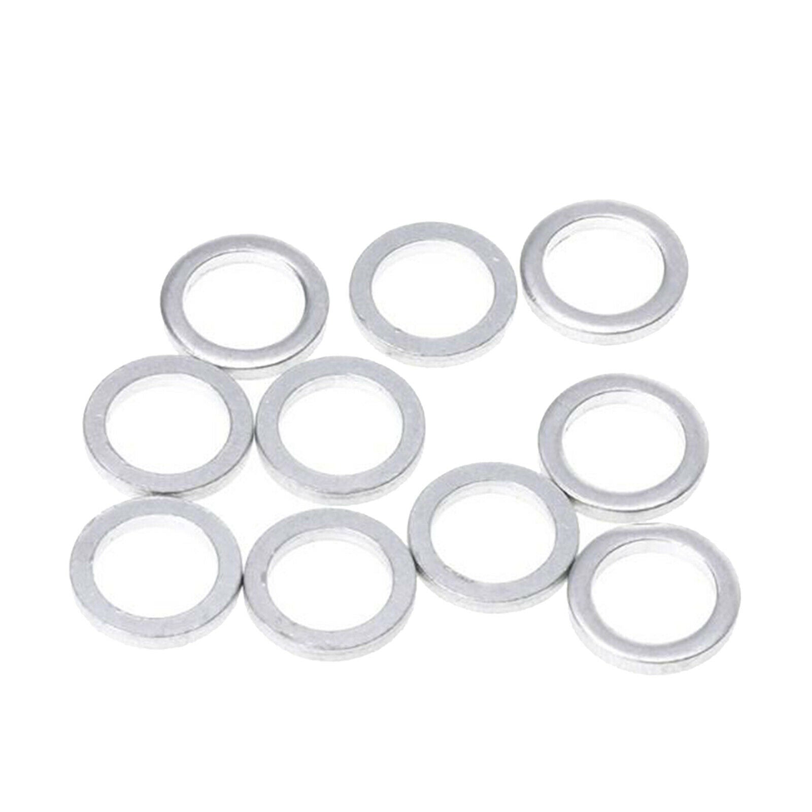 10Pack Bicycle Replacement Chainwheel Spacer Gasket Ring Fixing 1mm Thick
