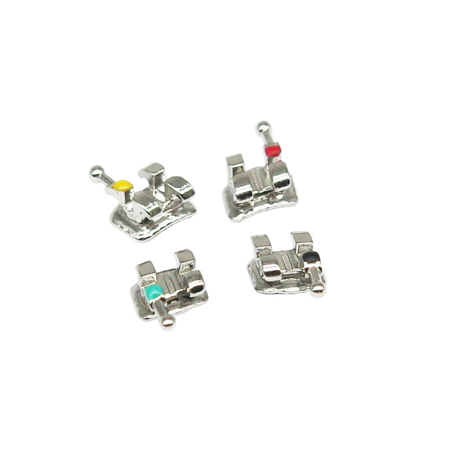MacDent 20 Kits Dental Orthodontic Brackets Standard Roth Slot .022" Hooks 345